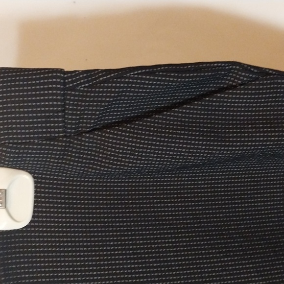 Vera Wang Women’s Pants Black Stretch Pattern Elastic Waist Career Office Sz XL - Picture 3 of 10